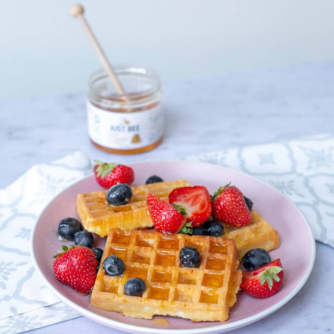 Raw honey with vitamins